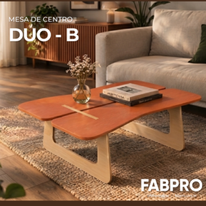 Vetor DXF Mesa de centro DUO - B HN