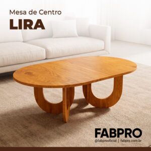Vetor DXF - Mesa de centro Lira GR